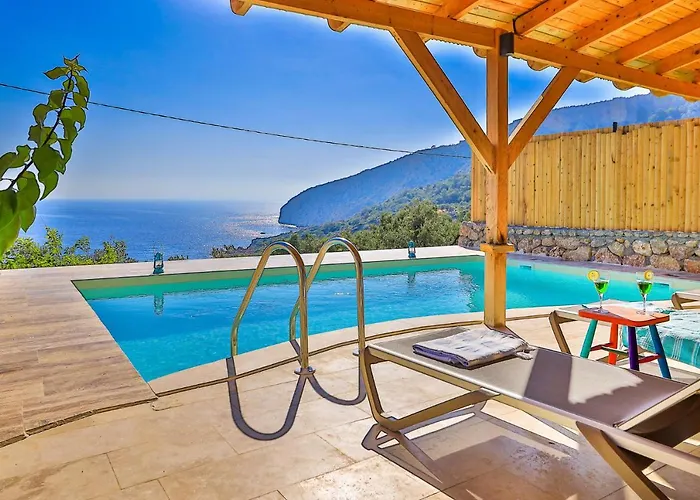Kalkan - 2+1 - Full Sea View - Shavilla * 帕塔拉