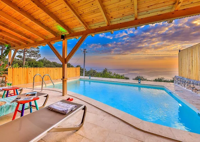 Villa Kalkan - 2+1 - Full Sea View - Shavilla