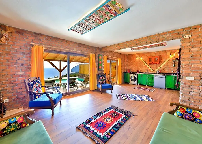 Kalkan - 2+1 - Full Sea View - Shavilla Villa